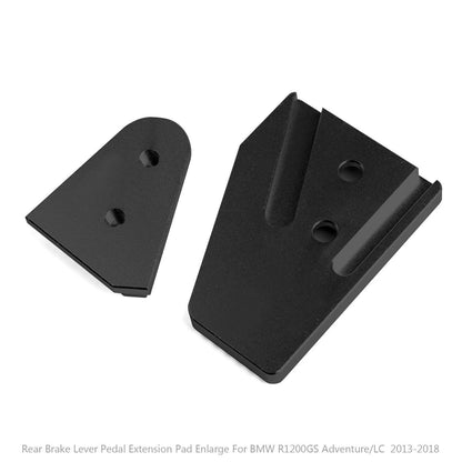 Enlarged Foot Pegs & Foot Brake Black for BMW R 1200 GS Adventure (2013-2018)