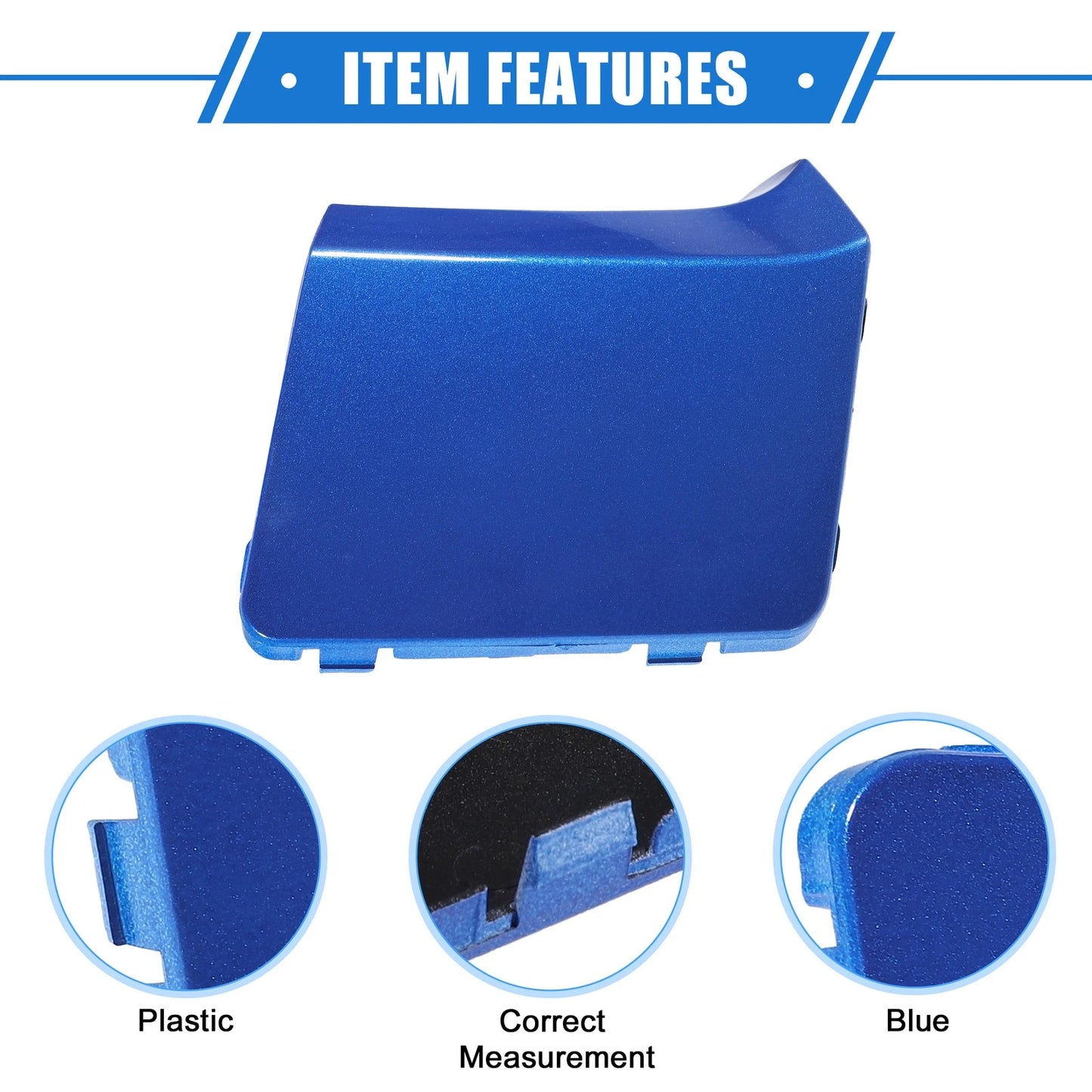 Blue Front Bumper Tow Hook Cover for Subaru Impreza (2010-2014)