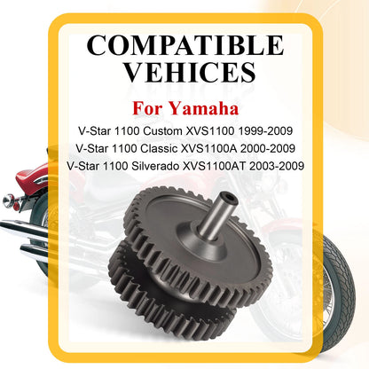 Starter Motor Idle Gears for Yamaha V-Star 1100 XVS1100 (2000-2009)