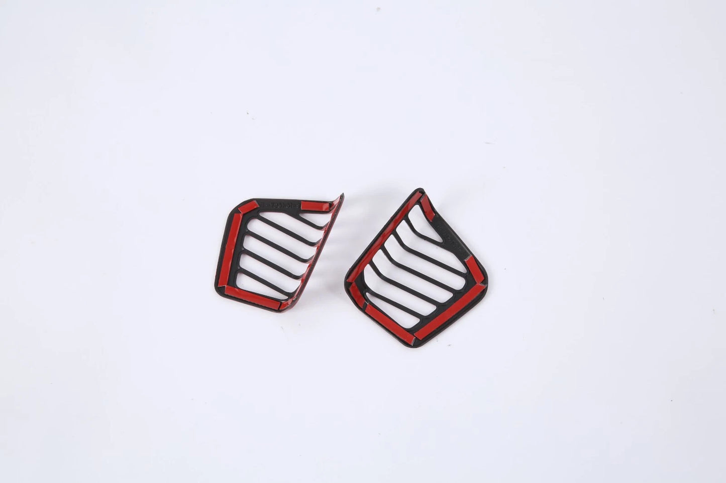 Front Side Air Vent Outlet Cover Trim for Jeep Wrangler JL Red 2 x (2018-2023)