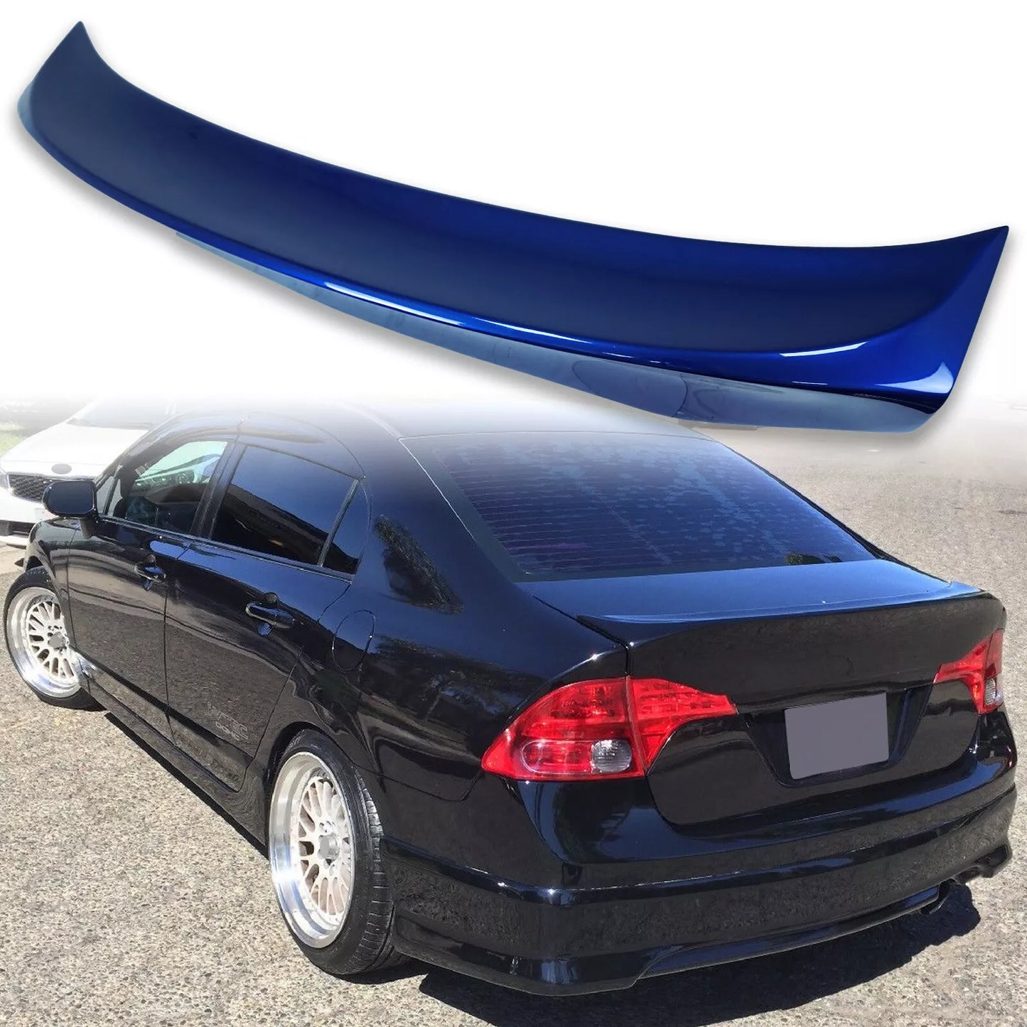 Boot Spoiler for Honda Civic 8th FD (2006-2011)