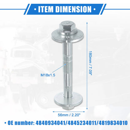Eccentric Alignment Camber Bolts for Toyota Sequoia, Lexus (2001-2023)