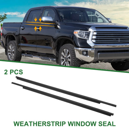Front Left & Right Weatherstrip Window Seal for Toyota (2000-2006)