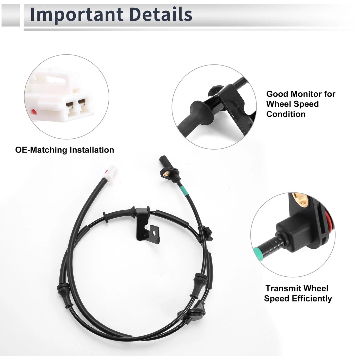 ABS Wheel Speed Sensor for Hyundai Veloster (2012-2017)