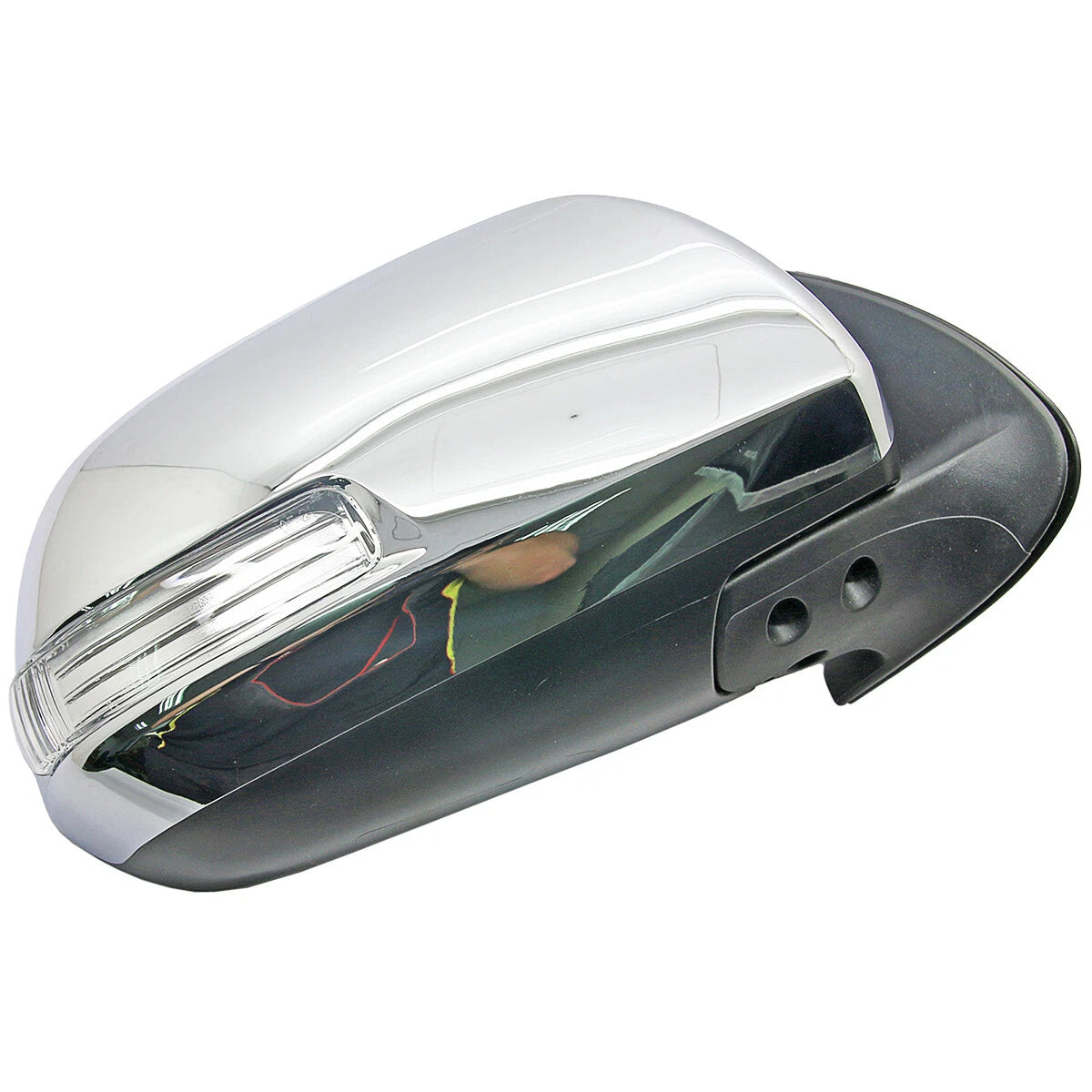 Chrome Electric Door Side Mirror w/ LED for Toyota Hilux (2011-2022)