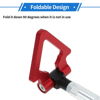 Red Folding Screw-on Tow Hooks for Toyota Avanza (2004-2023)