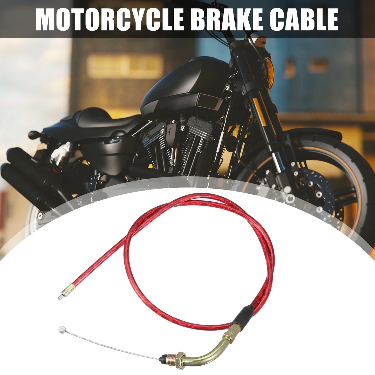 Throttle Cable 34'' Elbow Throttle Cable for 50cc/70cc/90cc ATV