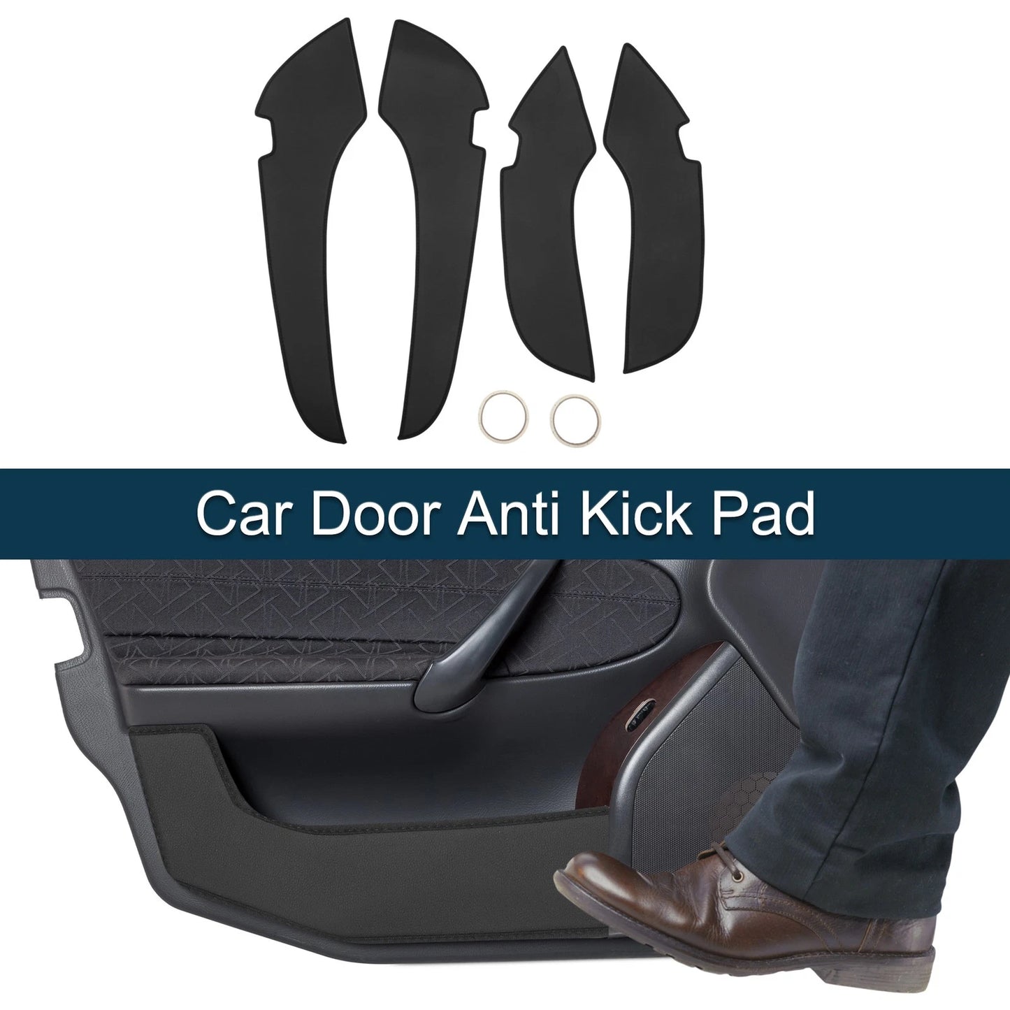 Door Anti Kick Pad Sticker Protector 1 Set for Toyota Camry (2010–2011)