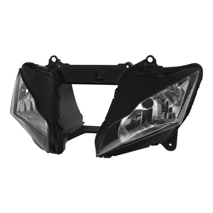 Front Headlight Assembly for Kawasaki Ninja ZX-10R Black (2011-2015)