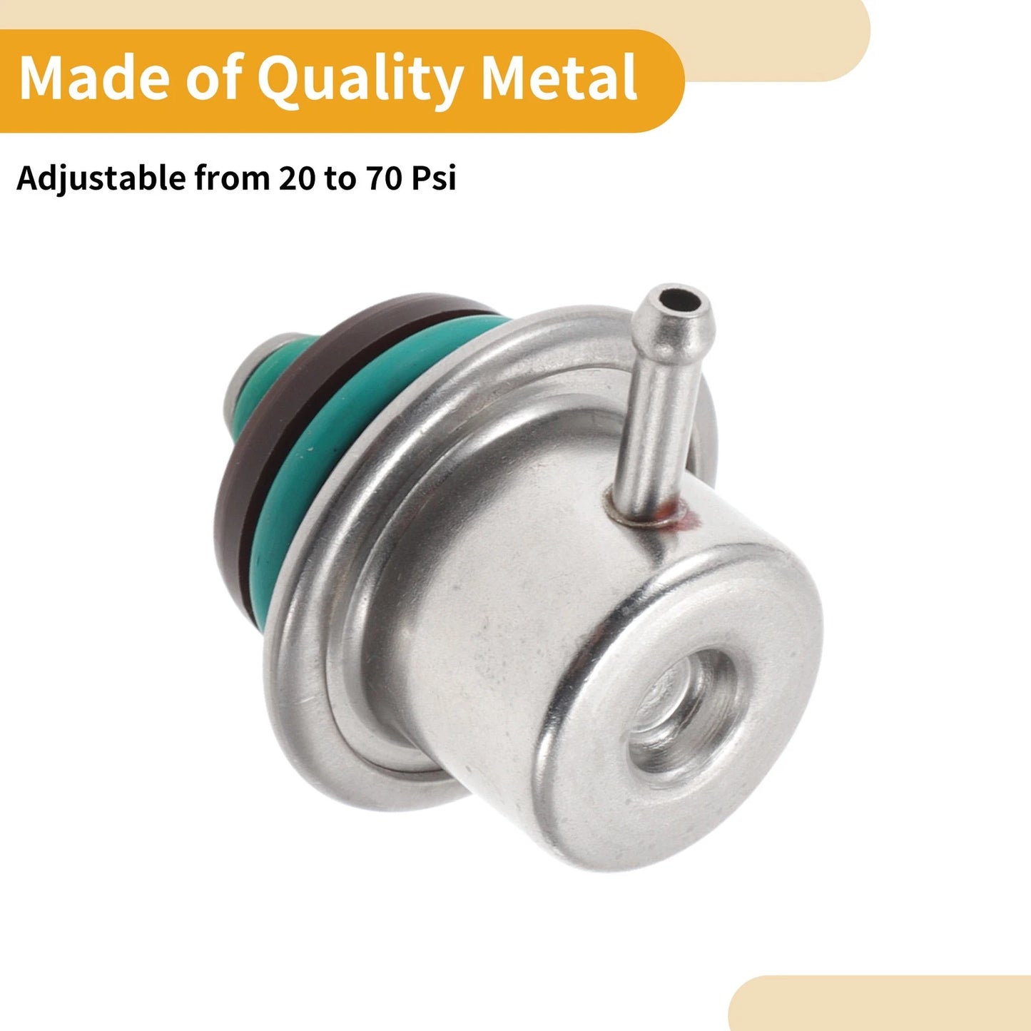 Fuel Pressure Regulator for BMW 323i 1997-2001 Metal 20-70 Psi