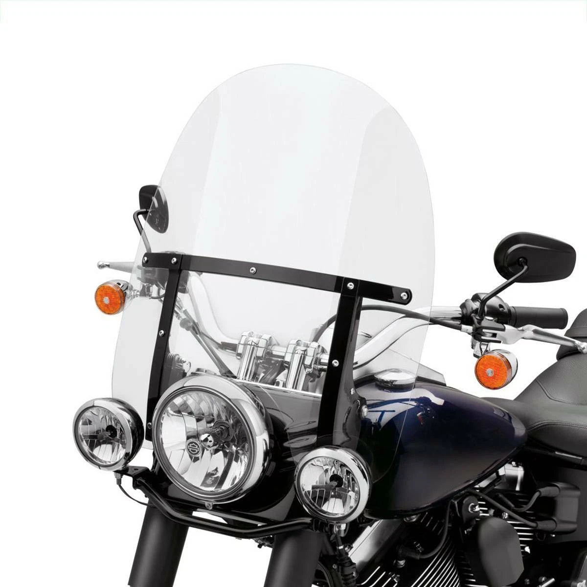 Windscreen for Harley Softail Deluxe Fat Boy FLS 2000-2017