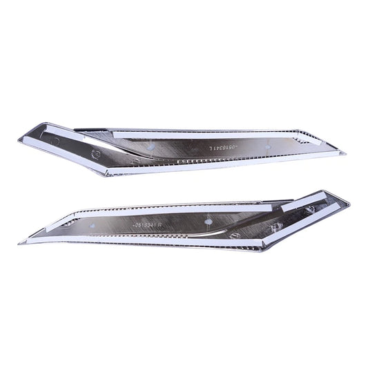 2 x Front Headlight Eyebrow Covers for Toyota RAV4 (2019-2020)