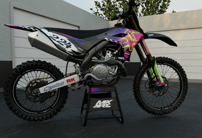 Custom Sticker Kit for Kawasaki KLX 140 (2019-2026) Junction B Decals