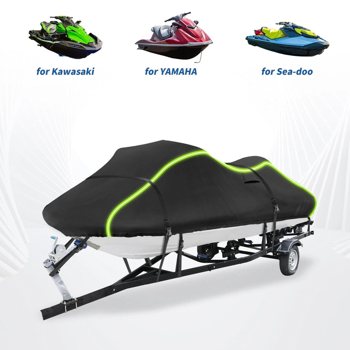 126"-135" PWC Jet Ski Cover for Kawasaki