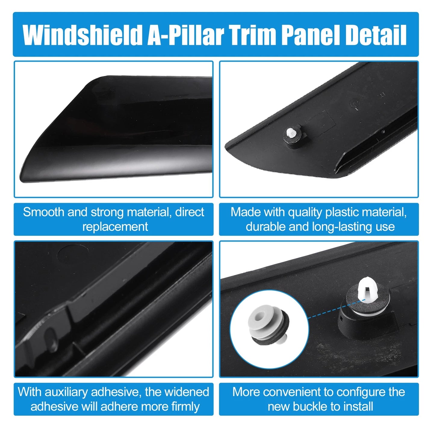 Windshield A Pillar Trim Panel for Mini Cooper (2002-2008)