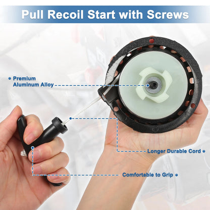 Recoil Start Set with Screws for 47CC 49CC Mini Pocket Dirt Bike