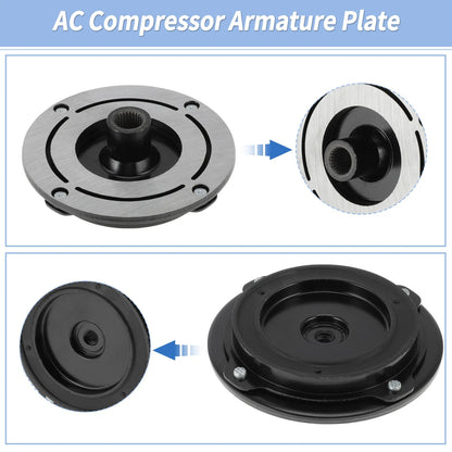A/C Compressor Clutch Hub Plate for Ford Fusion 2013-2016 1.5L 1.6L