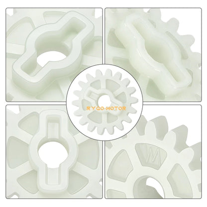 2 x Oil Pump Driven Gear For Honda CRF250R/CRF250X (2004–2017)