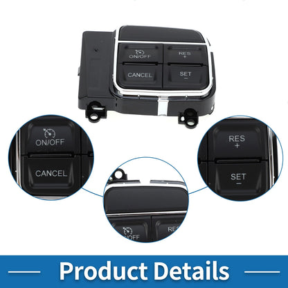 Steering Wheel Control Switch for Chrysler 200 (2011-2014) Black