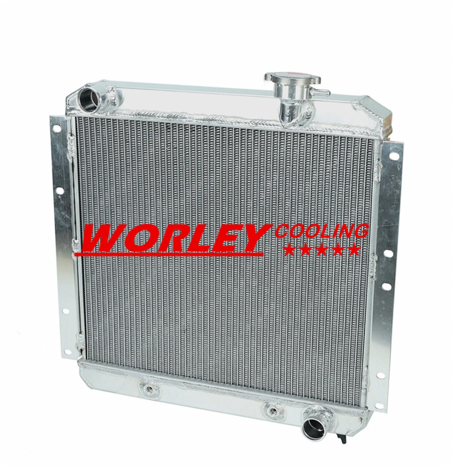NSW-3 Rows Aluminum Radiator for Toyota FJ40 FJ45 LandCruiser (1981-1984)