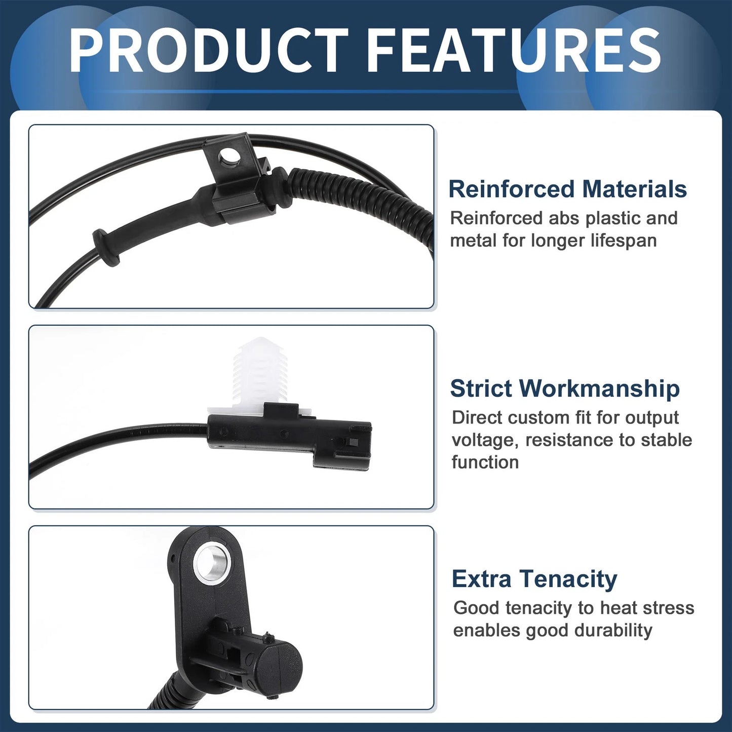 ABS Wheel Speed Sensor for Ford Ranger RWD (2011-2019)