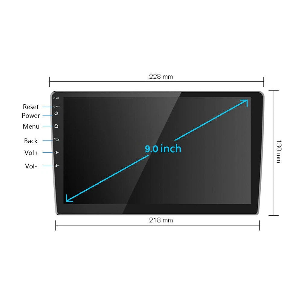 Android 11 Carplay GPS Stereo Head Unit for Nissan Navara (2005-2012)