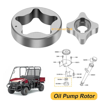 Oil Pump Rotor for Kawasaki UTV Engine FD620D/FD661D/FD590V/FD611V