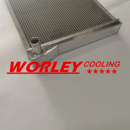 3 Row Aluminum Radiator & Fans for Chevy Corvette (1977-1983)