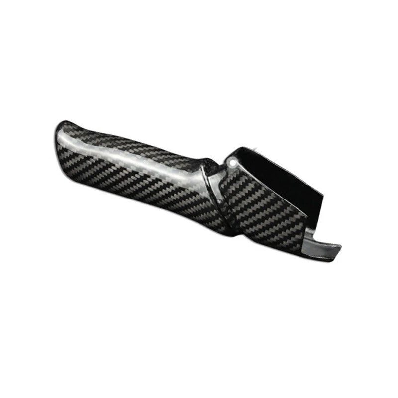 Carbon Fiber HandBrake Handle Parking Brake Cover Trim For Nissan GTR 2009-2021