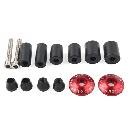 7/8'' Handle Bar End Cap Plug for Motorcycle Dirt Bike Red