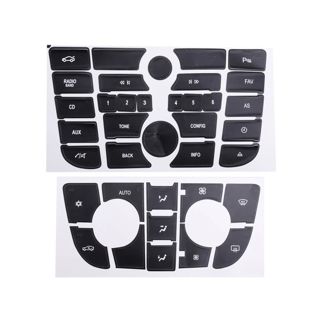 Opel Astra J Button Repair Decal for Vauxhall Astra (2009-2015)
