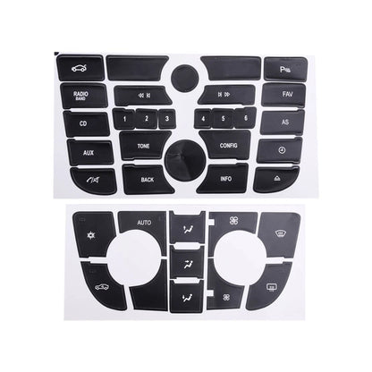 Opel Astra J Button Repair Decal for Vauxhall Astra (2009-2015)
