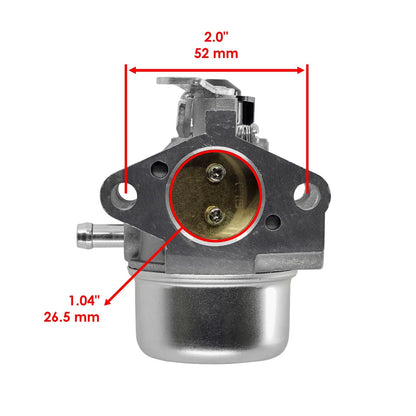 Caltric Carburetor for Kohler CH12.5-1931 Pressure Washers 26mm