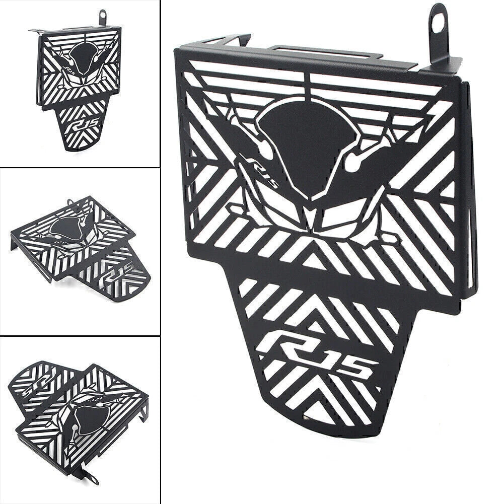 Black Radiator Grill Guard for Yamaha YZF R15 (2017-2019)