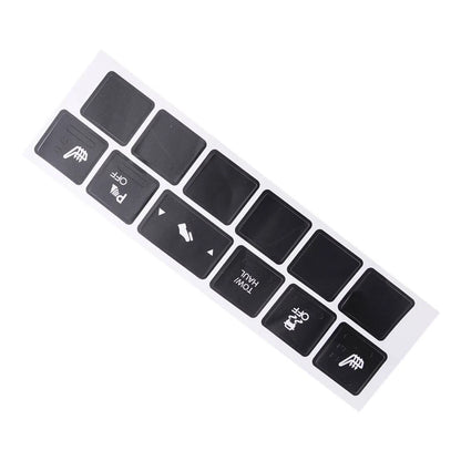 Heated Seat Traction Button Decal Sticker Set for Jeep Cherokee (2005-2009)