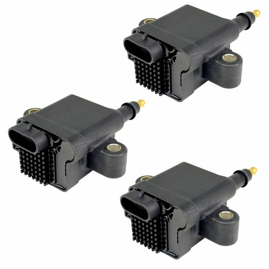 3-Pack Ignition Coils for Mercury Outboard 30/40 EFI 3Cyl 4-Stroke 30-40HP