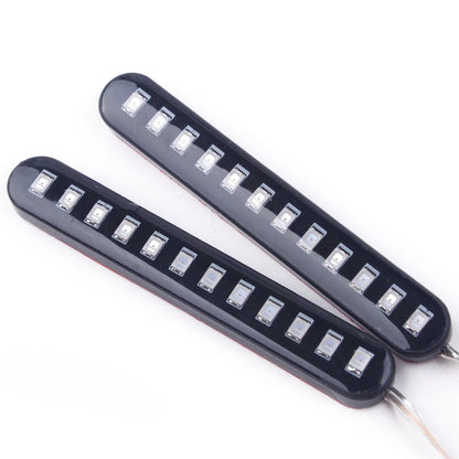 12LED Mini Turn Signal Tail Lights for Motorcycle (12V)