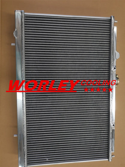 Aluminum Radiator with Sensor Hole & Fan for Mitsubishi Lancer EVO (1992-1995)