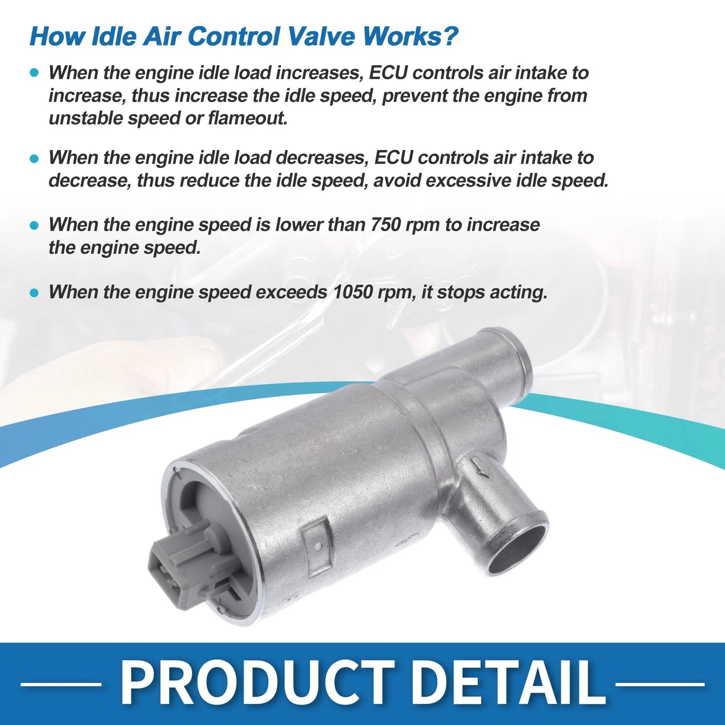 Idle Air Control Valve for Volvo S70 (1998-2000)