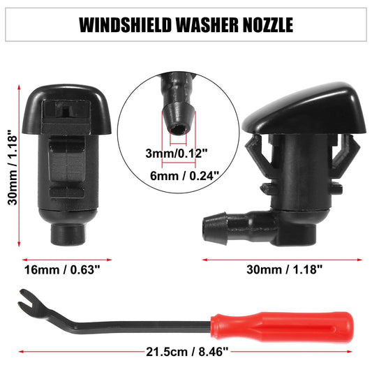 5 x Front Windshield Washer Nozzles for Jeep Grand 2005-2016