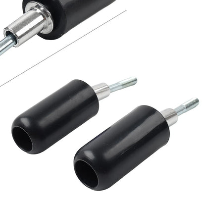 Universal Motorcycle Frame Sliders for Yamaha & Suzuki - Black
