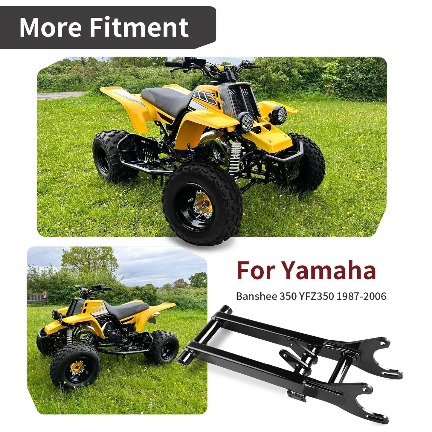 Extended Swingarm for Yamaha Banshee 350 YFZ350 1987-2006