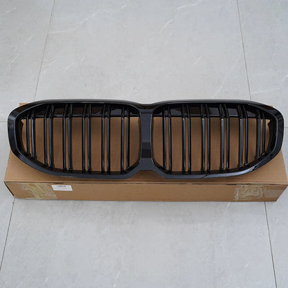 Front Bumper Hood Kidney Grille for BMW F40 1 Series (2019-2023) Glossy Black