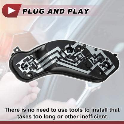 Left Tail Light Bulb Socket for Nissan Versa Sedan (2013-2019)