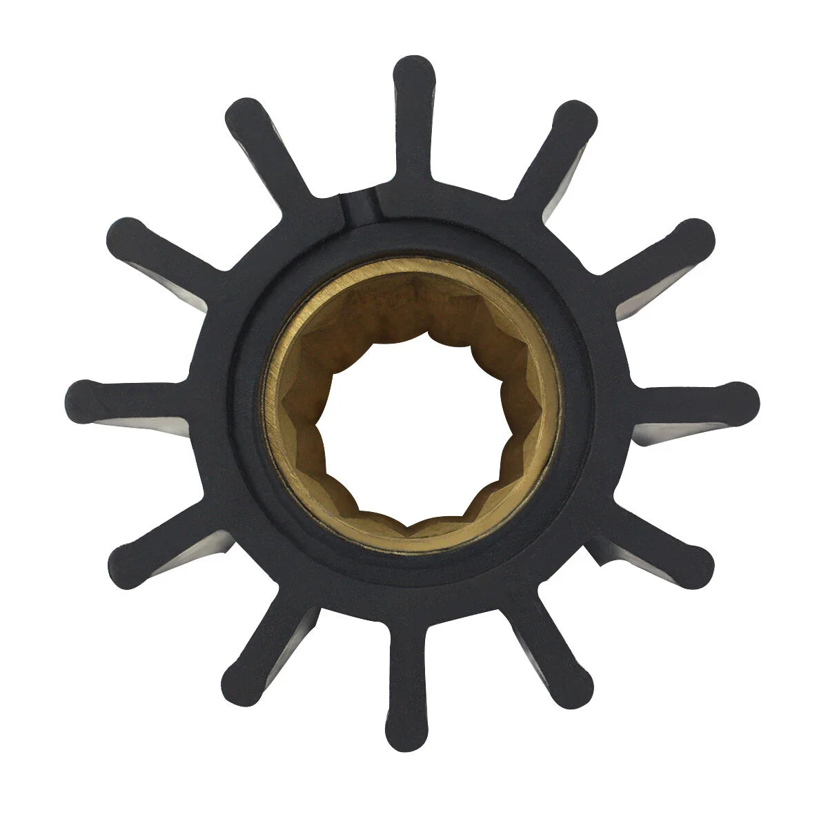 Sea Water Pump Impeller Kit for Volvo Penta D6 Series, Round Cover