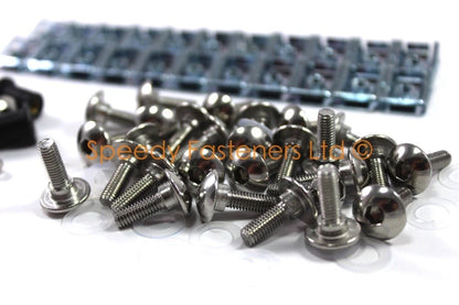 Stainless Steel Fairing & Screen Bolts for Honda CBR125 (2004–2008)