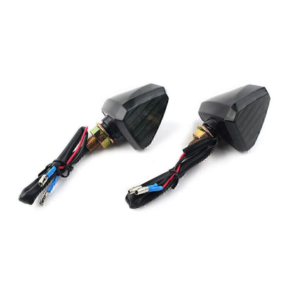 Universal Motorcycle Amber LED Turn Signal Lights for Bobber (N/A)