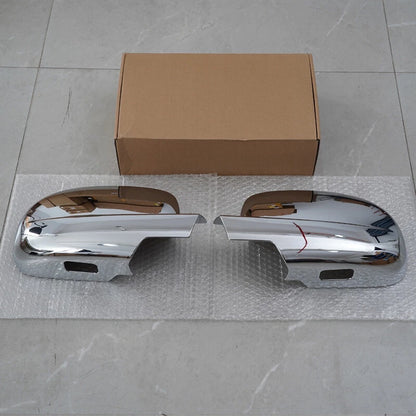 Chrome Side Mirror Full Covers for 2007-2013 Silverado Suburban Tahoe Sierra Yukon