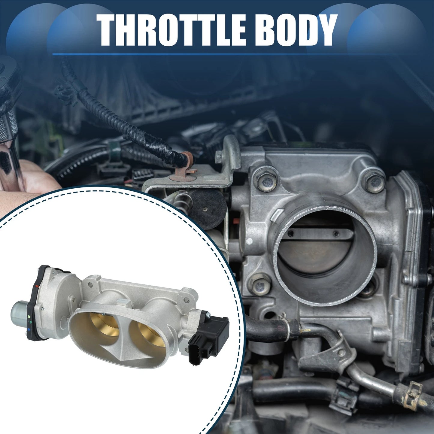 Throttle Body Actuator for Ford Mustang 4.6L V8 (2005-2010)