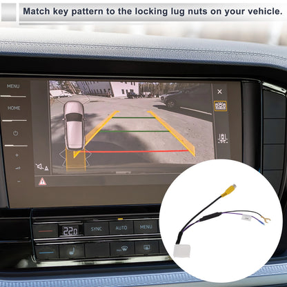 Rear View Camera Adapter Wire Harness Cable for Toyota